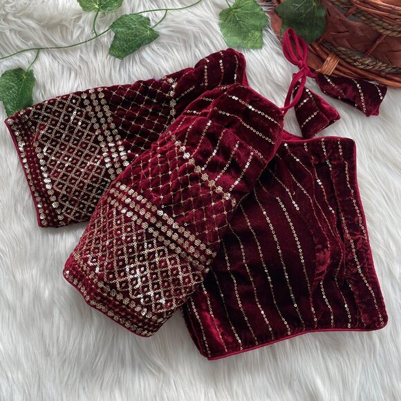 VELVET BLOUSE - Picture 2 of 16